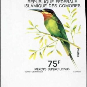 Comoro Islands 1979 426 - 428 NH Imperfs singles birds