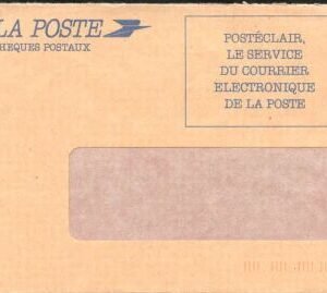 France Cover for Postal checks with bees