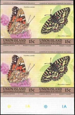 INV-03282x1_87b146c9-d938-40b9-b5e1-fd53e999af17 St. Vincent Grenadine 1985 194 - 201 Imperf Pairs