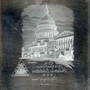 US Artmaster Scott 1310 1966 International Philatelic Exhibition, Postal History - Plate