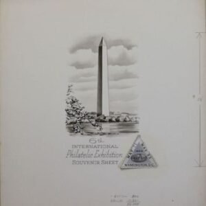 US Artmaster Scott 1311 1966 International Philatelic Exhibition - Artwork