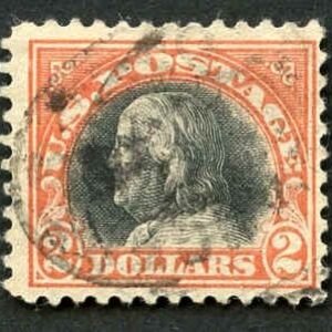 US 523 Washington / Franklin F - VF Used, Minor Faults, cv $250