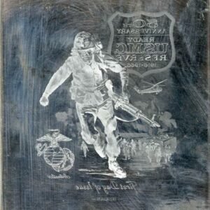 US Artmaster Scott 1315 1966  USMC, Marines - Plate