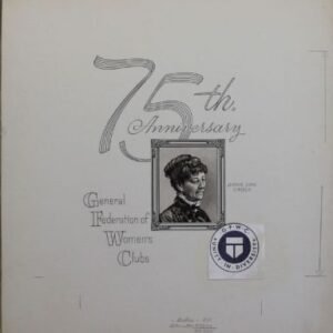 US Artmaster Scott 1316 1966 Federation of Women's Clubs - Artwork