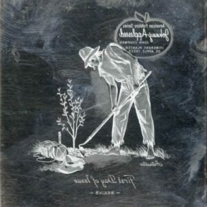 US Artmaster Scott 1317 1966 Am. Folklore, Johnny Appleseed - Plate