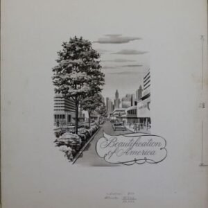 US Artmaster Scott 1318 1966 Beautification of America, Jefferson Memorial - Artwork