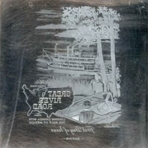 US Artmaster Scott 1319 1966 Great River Road with Proof - Plate