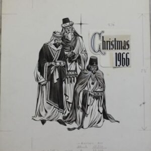 US Artmaster Scott 1321 1966 Christmas, Madonna and Child - Artwork