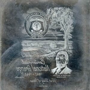 US Artmaster Scott 1323 1967 National Grange - Plate