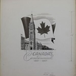 US Artmaster Scott 1324 1967 Canada Centenary - Artwork