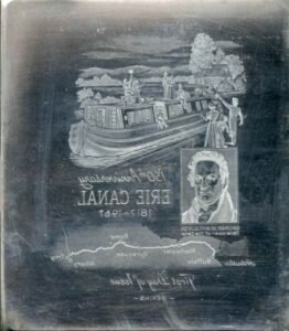 US Artmaster Scott 1325 1967 Erie Canal - Plate