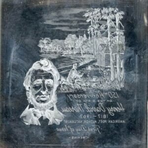 US Artmaster Scott 1327 1967 Henry D. Thoreau - Plate