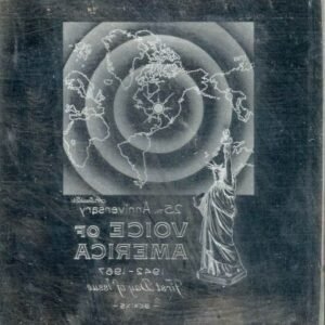 US Artmaster Scott 1329 1967 Voice of America, Radio Tower and Waves - Plate