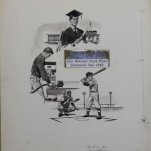 US Artmaster Scott 1342 1968 Support Our Youth - Artwork