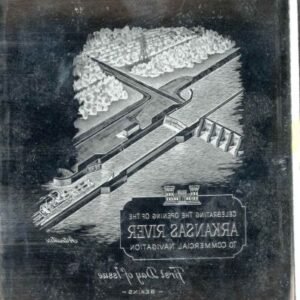 US Artmaster Scott 1358 1968 Arkansas River Navigation - Plate