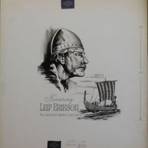 US Artmaster Scott 1359 1968 Leif Erikson - Artwork