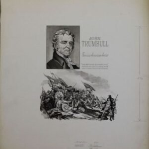 US Artmaster Scott 1361 1968 John Trumball - Artwork