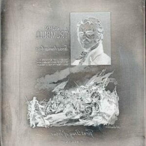 US Artmaster Scott 1361 1968 John Trumball - Plate