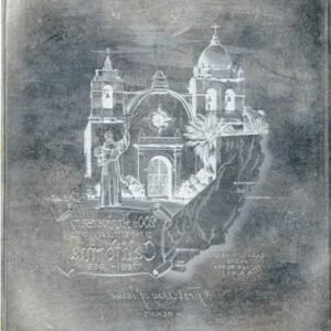 US Artmaster Scott 1373 1969 California Settlement, Carmel Mission - Plate