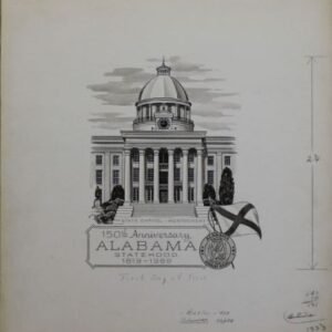 US Artmaster Scott 1375 1969 Alabama Statehood - Artwork