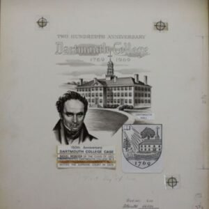US Artmaster Scott 1380 1969 Dartmouth College, Daniel Webster - Artwork