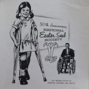 US Artmaster Scott 1385 1969 Hope for Crippled - Artwork