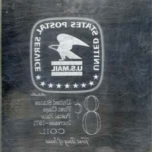 US Artmaster Scott 1402 1971 United States Postal Service, Coil - Plate