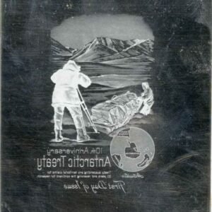 US Artmaster Scott 1431 1971 Antarctic Treaty - Plate