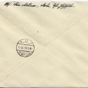 Germany 1936 Olympic Set on FDC