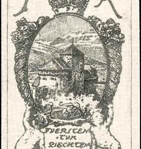 Liechtenstein 25 LH Proof in black