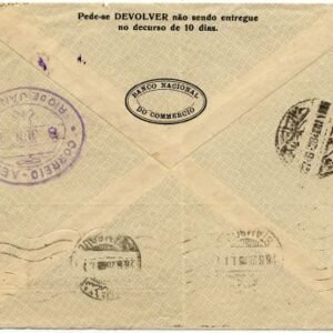 Brazil 1928 Early Airmail to Turkey