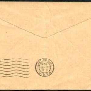 France 1928 Ile de France Flight Cover with C4