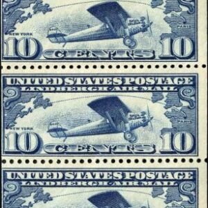 US C10a Airmail LH Ave - F, Appears NH, Position J