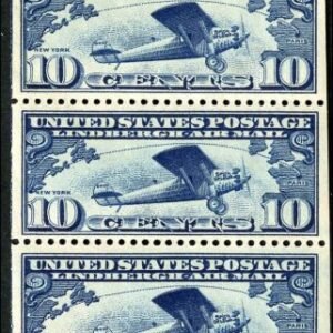 US C10a Airmail LH XF Position C Arrow UL - Wide Margins