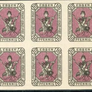 Germany Essen A4 Block of 6