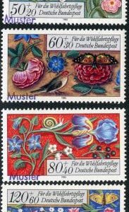 Germany 1985 B636 - B639 Specimen Ovpt.