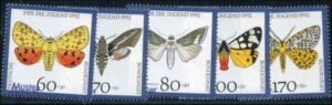 Germany 1992 B728 - B732 Specimen Ovpt.