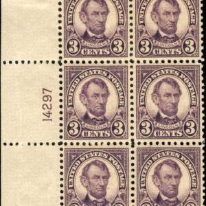 US 555 NH VF + Plate Block