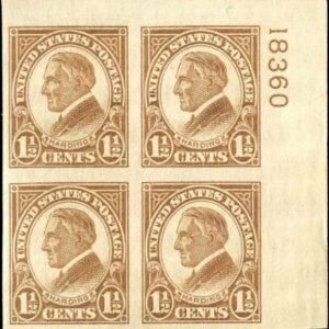 US 575 - 577 and 631 VF - XF NH/LH Plate Block cv $227.50