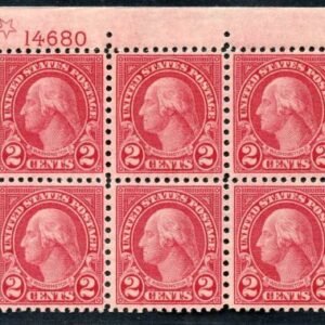 US 579 LH VF PB of 4 with 2 Extra - cv $830