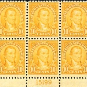 US 562 NH VF Plate Block of 6