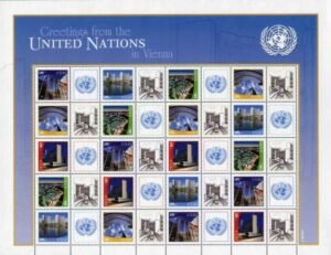 UN Personalized Sheets S42 2011 NY Vienna .62 Domestic rate
