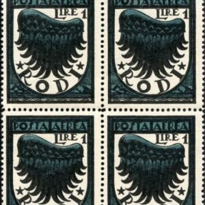 Italy Rhodes C1a - C4a VF + NH Blocks