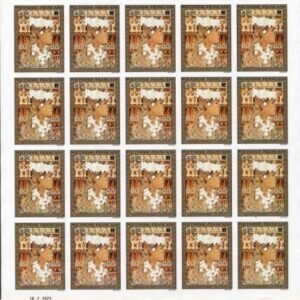 French Polynesia C100 - 104 VF NH Imperf Set