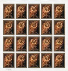 French Polynesia C100 - 104 VF NH Imperf Set