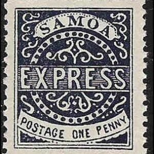 Samoa 1 - 8 VF NH Set of reprints.