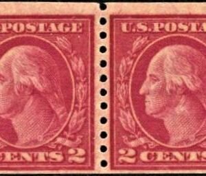US 454 Washington / Franklin F - VF NH Pair cv $375