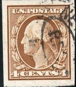 US 346 Washington / Franklin Used Single Superb Jumbo Margins