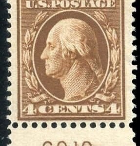 US 377 Washington / Franklin VF LH Mint
