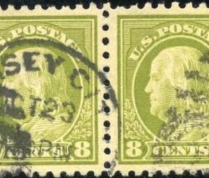 US 470 Washinton / Franklin VF - XF Used Pair